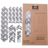 3D Road Bicycle Paster Frame Scratch-Resistant Protector MTB Bike Best Glue Removeable Stickers Anti-Skid Push Guard Frame Cover