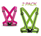 Reflective Vest (2 Pack) | Lightweight,