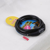 4-Digital 120cm Bike Combination Lock Digital Code Cable Bike anti-theft Safety Lock Tough 8mm Steel Wiring Lock Password Lock