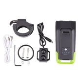 4000mAh Induction Bicycle Front Light USB Rechargeable Smart Headlight With FlashLight