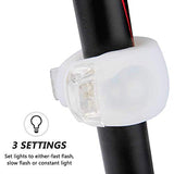 Bicycle Light - Front and Rear Silicone LED Bike Light Set