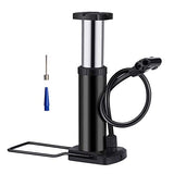 Portable Mini Bicycle Floor Pump Foot Activated Bicycle Tire