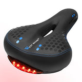 Biking Black Gel Bike Seat, Bicycle Saddles
