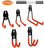 Garage Storage Utility Double Hooks