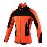 Winter Warm UP Thermal Fleece Cycling Jacket Windproof