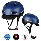 Bike Helmet - Rechargeable USB Safety Taillight Anti
