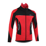 Winter Warm UP Thermal Fleece Cycling Jacket Windproof