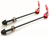 Bicycle Wheel Hub Front and Rear Skewers Quick Release Clip Bolt