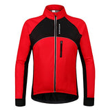 Men's Thermal Cycling Jersey MTB Bike Jacket Pants Windproof