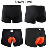 Men Mountain Loose-Fit Cycling MTB Shorts Plus Padded Underwear