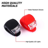 Bicycle Light - Front and Rear Silicone LED Bike Light Set