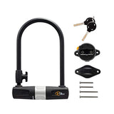 Bike U Lock with Cable