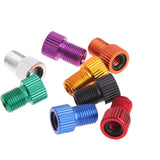 4PCS Aluminum Alloy Bike Valve Adapter Caps