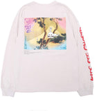 Hip Hop Long Sleeve T Shirt Graphic Skateboard Sports Fashion Sweatshirt Apricot