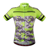 Short Sleeve Cycling Jersey Padded Quick Dry