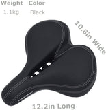 Oversized Comfort Bike Seat Comfortable Replacement Bike Saddle Memory Foam