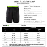 Cycling Padded Shorts  Mesh Liner Bike Shorts