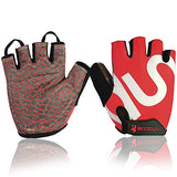 Cycling Gloves with Shock-absorbing Gel Pad