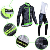 Team Summer Unisex Cycling Jersey Set Bib Shorts
