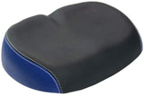 Bike Seat, Wide Large Bicycle Saddle, Ergonomic Universal Replacement Bike Seat Comfortable Bicycle Saddle Pads Waterproof Shock