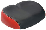 Bike Seat, Wide Large Bicycle Saddle, Ergonomic Universal Replacement Bike Seat Comfortable Bicycle Saddle Pads Waterproof Shock