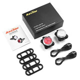 USB Rechargeable Bike Light Set