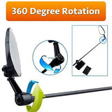 Bicycle 360 Degree Adjustable Rearview Bicycle Helmet Mirror