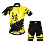 Short Sleeve Cycling Jersey Padded Quick Dry