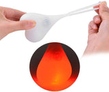Cycling Balls Tail heart-shaped Creative Silicone Light