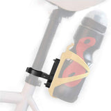 WASAGA Bike Water Bottle Cage Holder, MTB Road Bike Bicycle Bottle Cage Shelf Handlebar Rack Bracket Mount