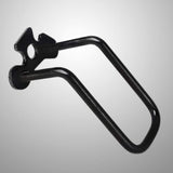 LIOOBO Bicycle Rear Derailleur Hanger Chain Gear Guard Protector Cover Mountain Cycling Transmission Protection Iron Frame Bike Parts 2pcs (Black)