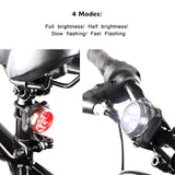 USB Rechargeable Bike Light Set