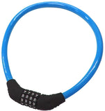 Security Bike Lock 4 Digit Resettable Combination Cable Lock for Bicycle