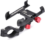 Bike Phone Holder, Aluminum Alloy Bicycle & Motorcycle Phone Holder