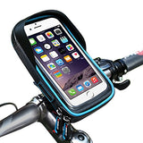 Bicycle Frame Front Tube Beam Bag Transparent 600D Cycling Pannier