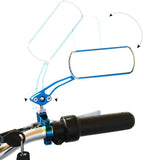 Bike Handlebar Mirror Handlebar Mount, Rear-View Bicycle Mirrors
