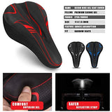 Gel Bike Seat Cover Bicycle Saddle Pad Extra Gel Cushion