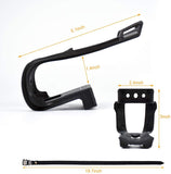1 Pair Toe Clips with Strap Belts Cycling MTB Road Mountain for Bicycle Pedal