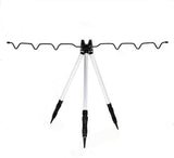 Fishing Rod Holder Aluminum Alloy Telescopic Tripod Stand