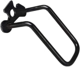 LIOOBO Bicycle Rear Derailleur Hanger Chain Gear Guard Protector Cover Mountain Cycling Transmission Protection Iron Frame Bike Parts 2pcs (Black)