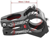 MTB Bicycle Stem 31.8 Stem 45mm Mountain Bike Alluminum Alloy Stem Handlebar