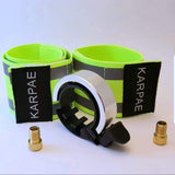 Bicycle Bell and Reflective Band -1 Upgraded Loud Aluminium Bell