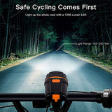 Bike Lights, Super Bright Bike Front Light 1200 Lumen