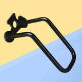 LIOOBO Bicycle Rear Derailleur Hanger Chain Gear Guard Protector Cover Mountain Cycling Transmission Protection Iron Frame Bike Parts 2pcs (Black)