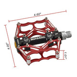 Bike Pedals 9/16 Cycling Sealed Bearing Bicycle Pedals