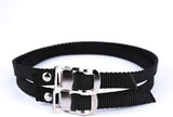 1 Pair Toe Clips with Strap Belts Cycling MTB Road Mountain for Bicycle Pedal