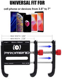 Bike Phone Mount Holder for Bicycle Motorcycle, Adjustable iPhone Mount Holder