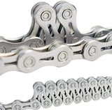 Bicycle Chain, Semi-Hollow Gold Chain for Mountain Roads, VG Sports 8 9 10-Speed Bicycle Chain, for Mountain Bike Road Bikes