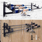 Rod Rack for Fishing Rod Wall Rack Storage