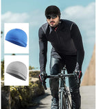 3 Pack Cooling Skull Cap Helmet Liner Sweat Wicking Cycling Running Hat for Men Women